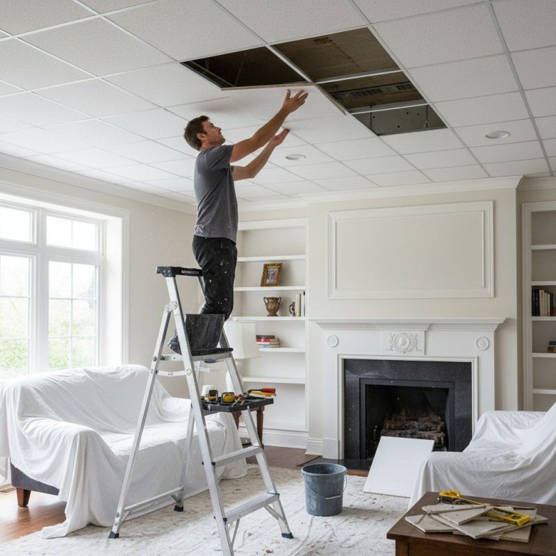 Swirl Ceiling Repair