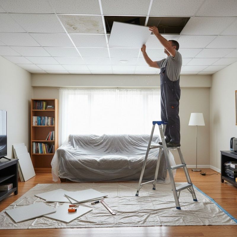 Swirl Ceiling Repair